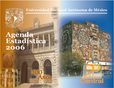 Agenda Estadística de la UNAM 2006